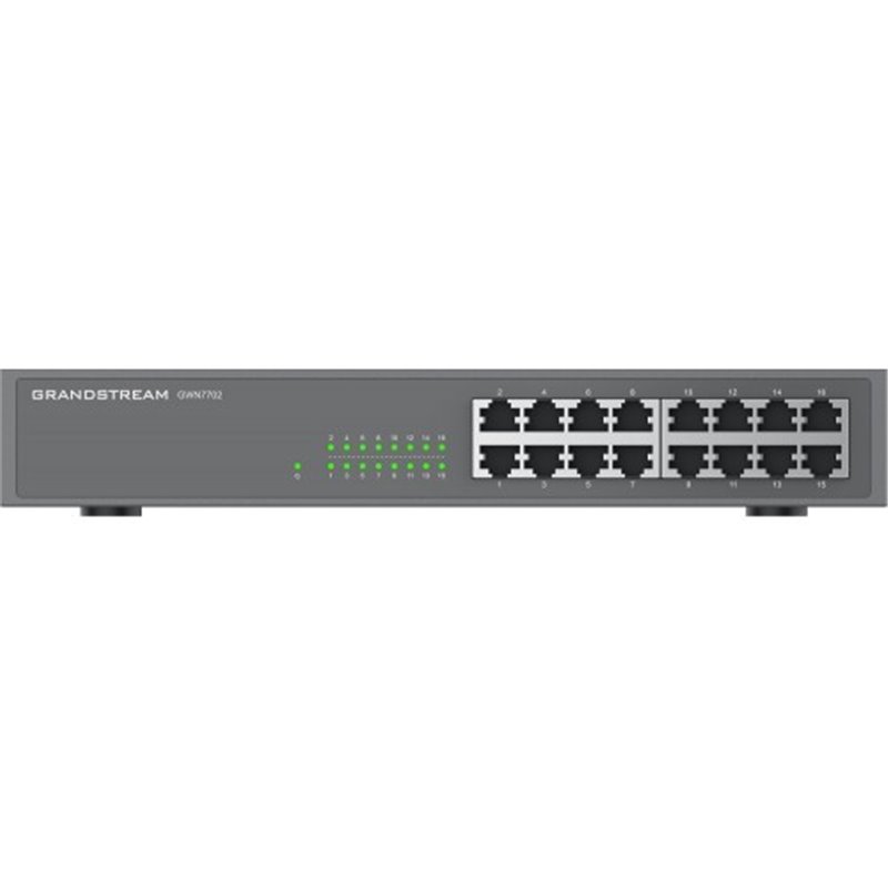 Grandstream GWN7702 - 16 Gigabit ports unmanaged switch