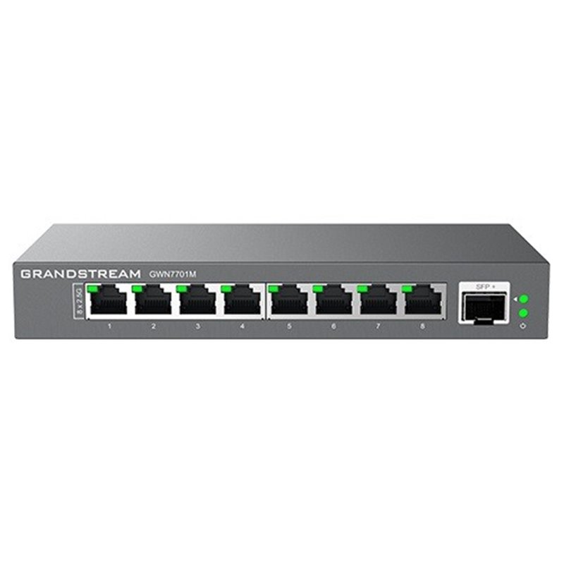 Grandstream GWN7701M - 8x2.5G Multi-Gigabit ports unmanaged switch