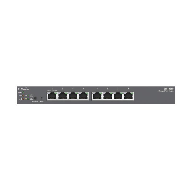 ECS1008P Cloud Managed Switch