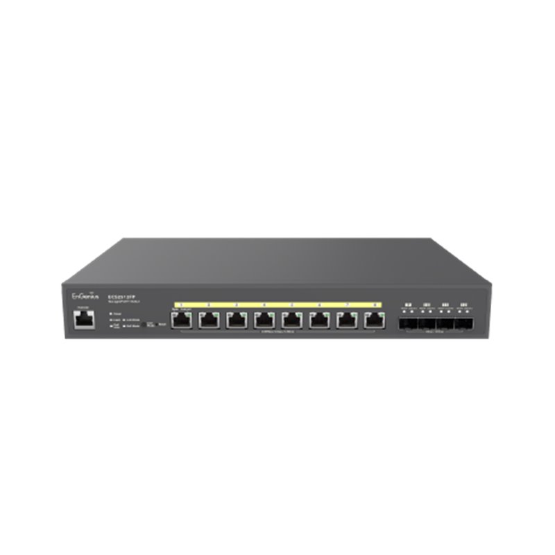 EnGenius ECS2512FP Cloud Managed 240W PoE++ 8Port 2.5G Network Switch