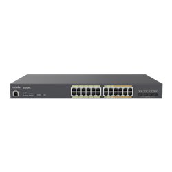 EnGenius ECS2528FP Cloud Managed 410W PoE+ 16Port 1G and 8Port 2.5G Network Switch