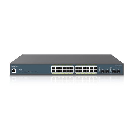 EnGenius EWS7928P-FIT Managed Gigabit 24-Port 240W PoE Switch with 4 SFP Ports