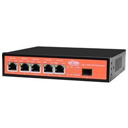 Wi-Tek WI-PS306GF-UPS PoE Switch